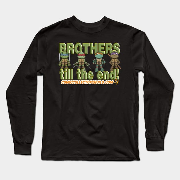 CCG Turtle BROS. Long Sleeve T-Shirt by Comic Collectors Guild 